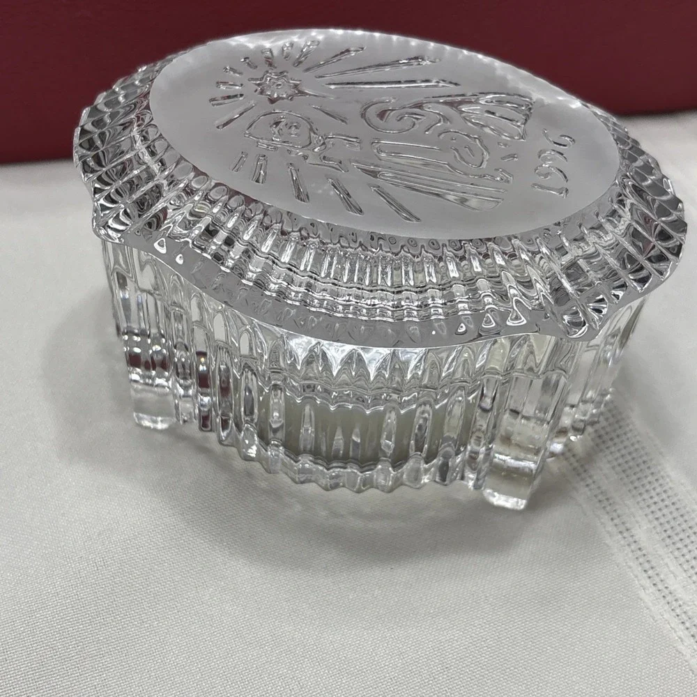 Waterford Crystal Music Box Songs of Christmas 1st Edition SILENT NIGHT 1996 New